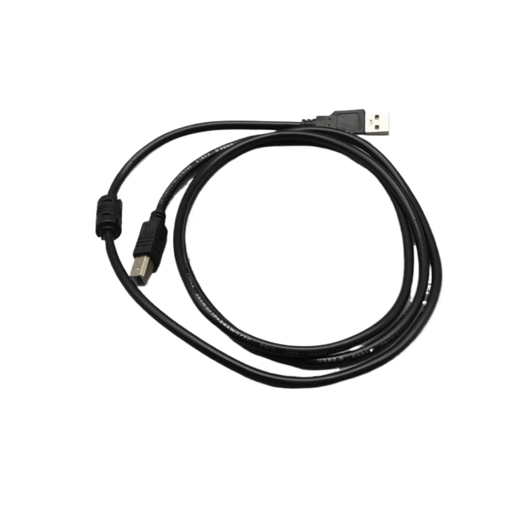 Hoping Cable de datos USB 2,0 A a B, 2 uds., 1,5 m, Compatible con impresora de etiquetas, Piano Electrónico tipo B
