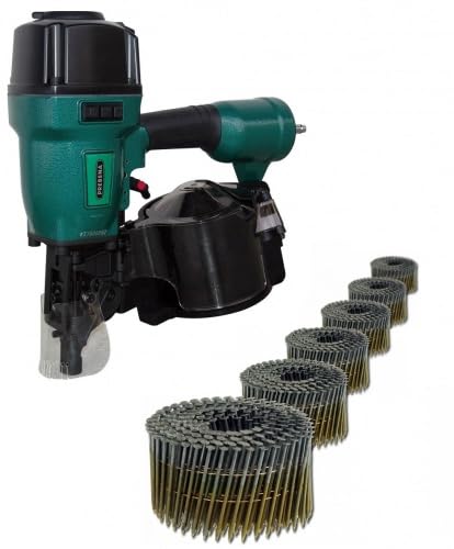 Prebena Druckluft Coilnagler 7F-CNW90 45-90mm + 7200 Coilnägel...