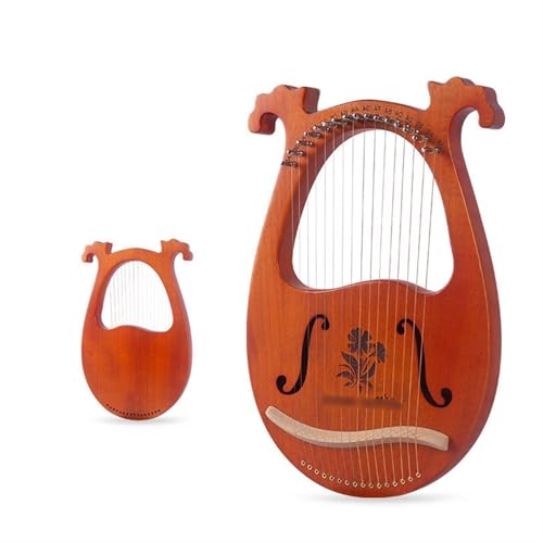NVbN Lyre Harp `[jObht 戵  16/17 n[v yp G(16-String Antler Model-Begonia)