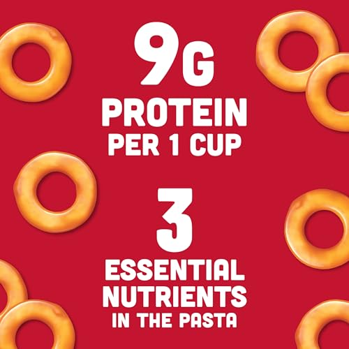 SpaghettiOs A to Z's Canned Pasta with Meatballs, 15.6 oz Can (Pack of 12)