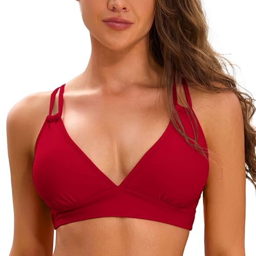Maillot de bain col en V SHEKINI style bralette idéal pour vos journées spa et plage