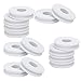 Srliya 100pcs Foam Fishing Spools Board Fishing Line Spools Circular Wrap Plates