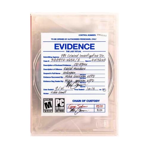 Evidence: The Last Ritual - PC