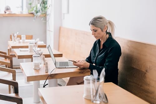Kensington Laptop Schloss Slim-Kombinationsschloss für ultraflache Laptops & 2-in-1 Geräte mit Nano Sicherheits-Slots, Laptop-Diebstahlschutz mit 1,8 m schnittfestem Kabel, K60603WW