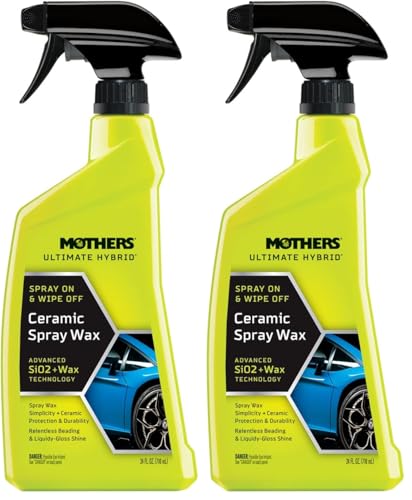 Mothers 05764 Ultimate Hybrid Ceramic Spray Wax, 24 fl. oz. (Pack of 2)