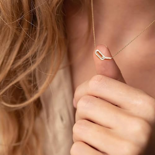 Collar Colgante Oro Ajustable para Mujer