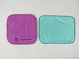Originale Tupperware TUPPERWARE Microfibre Lunettes pour nettoyer turquoise+ Duo Net UltraPro pourpre