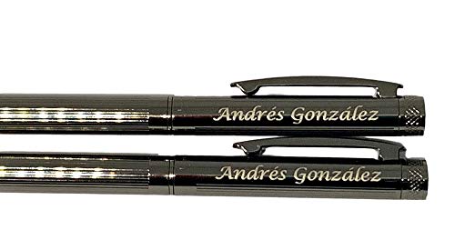 regalo grabado Set Bolígrafo y Portaminas Pierre Cardín Personalizado con un elegante estuche de regalo