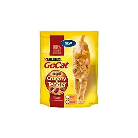 Go Cat Crunchy and Tender Beef and Chicken (800g) Cover