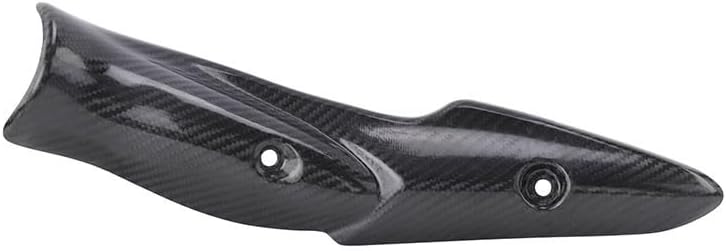 Miniatura 2 de KAnduo M Suitable for Kawasaki Z900 Modified Protective Shell Chimney Guard Shield Exhaust Pipe Carbon Fiber Anti-Scald Cover Y (Color  A)