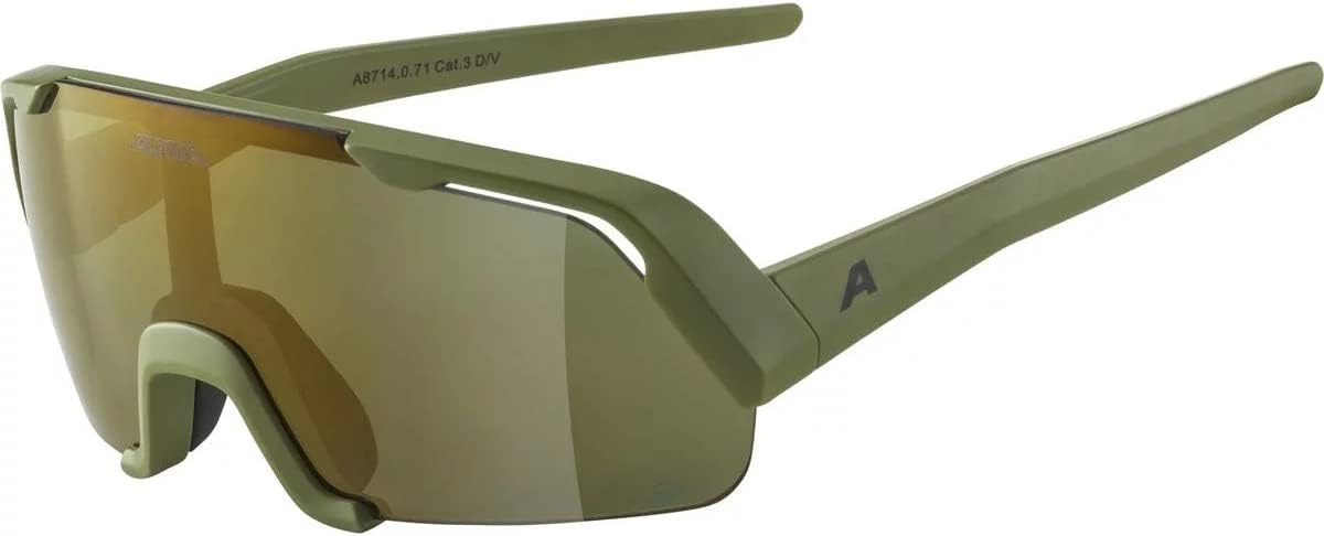 ALPINA Mirrored & Contrast-enhancing Anti-fog Cycling Glasses for Men & Women, 100% UV Protection, ROCKET YOUTH Q-LITE