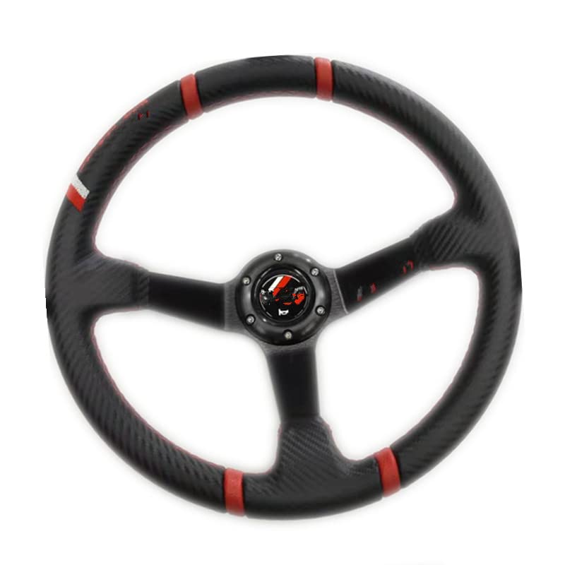 Amazon | wanhaoaony 車用ハンドル 改造レーシング14インチ 350mm