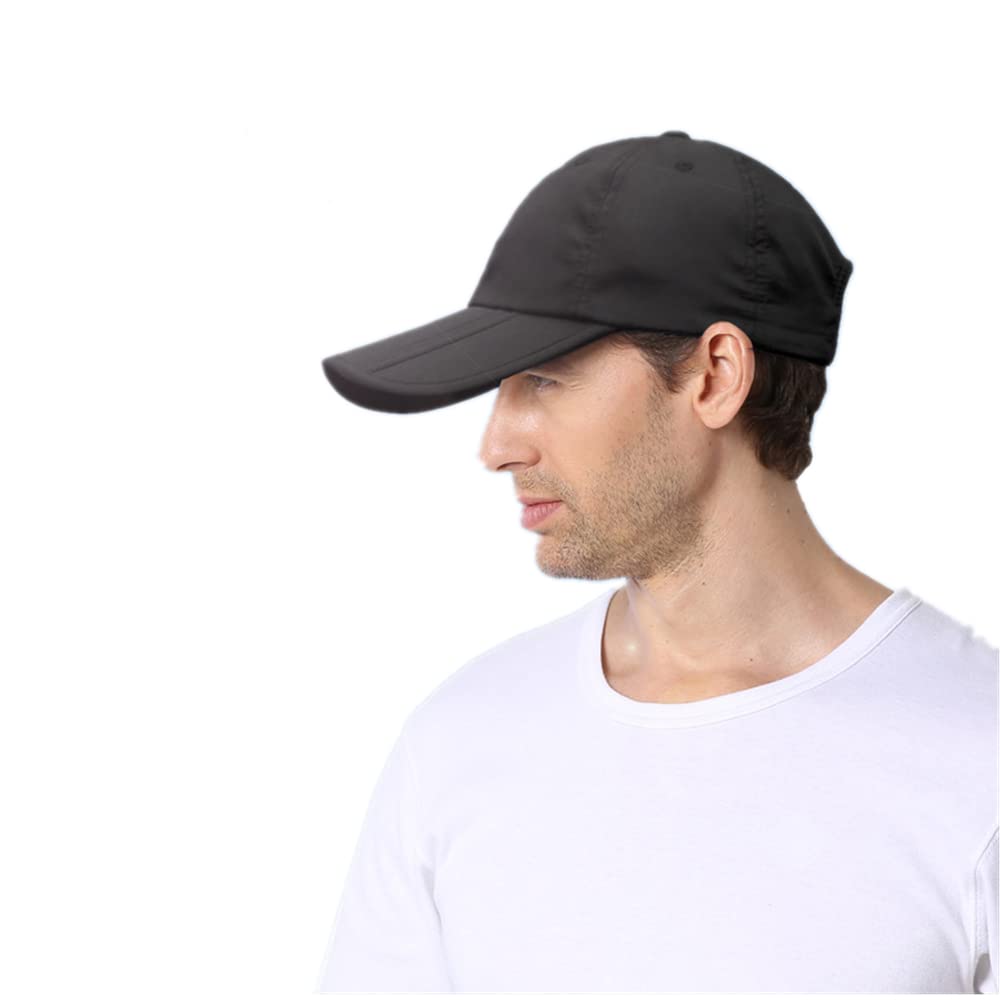 스포츠 캡 남성 여성 접이식 캡 퀵드라이 유니 롱 바이저 야구 모자 선 햇 여름 모자 가벼운 스포츠 낚시 골프 해변  모자-Freehip.co.kr