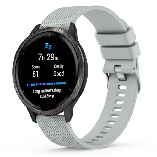 K[~ oh 22mmrv Ή Garmin Venu 3/2,vivomove 4,Forerunner 265/255 Music/255/Active/Marq oh xg _ȃVR ߉\ ʋCxg yVenu For