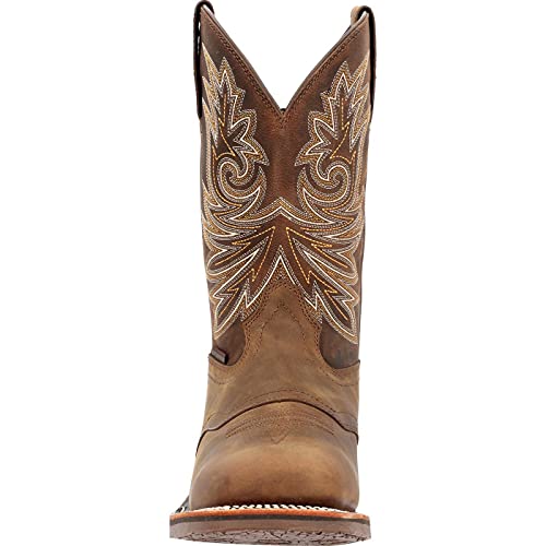 Georgia Boot Carbo-Tec Elite Waterproof Western Boot, Brown, Size 12(M)3