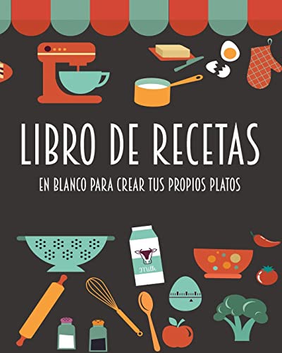 Imagen de Libro de recetas en blanco para crear tus propios platos: Barcelover