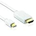 Price comparison product image Hdsupply DC050 020 Display Port to HDMI Cable 2 meter, Gold Plated, Full HD, 1080p  White