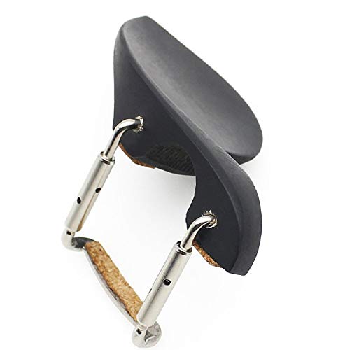 Chienti - High Grade Ebony 3/4 4/4 Violin Chin Rest Chinrest Wood With Standard Bracket Black #TOP1