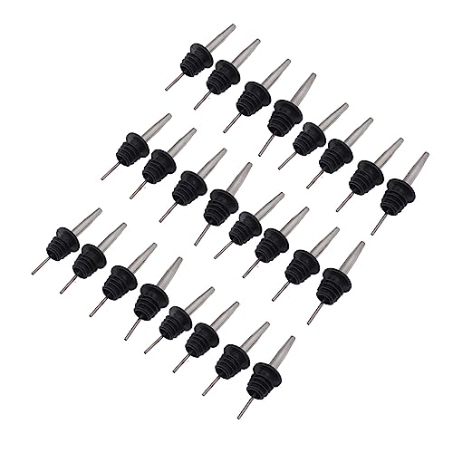 ANGGREK Liquor Bottle Pourers, Stainless Steel Accuracy Pouring Pipes Reusable for Kitchen for Restaurant