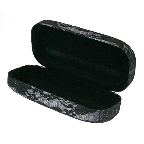 PASTL Sunglasses & Glasses Protective Hard Case Rectangular Lace Black4