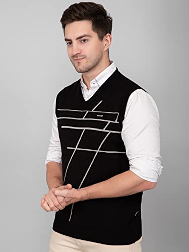 Image of GODFREY Half Sweater for Man Winter Pullover - Sleeveless Men Sweaters
