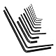 Eujgoov 11Pcs Inbusschlüssel Set Gitarre Inbusschlüssel Gitarrenwerkzeuge Instrumentenzubehör Reparaturwerkzeug Metallmaterial M02668