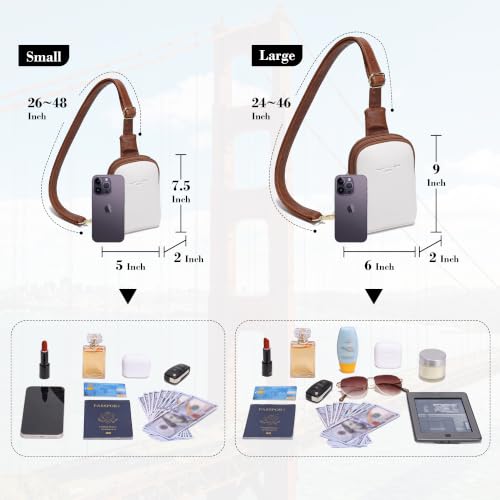 Image of INICAT Lightweight Small Crossbody Sling Bag for Women | Mini Travel Purse,Multi-pocket with Card Slots,Durable Vegan Leather,Everyday Carry