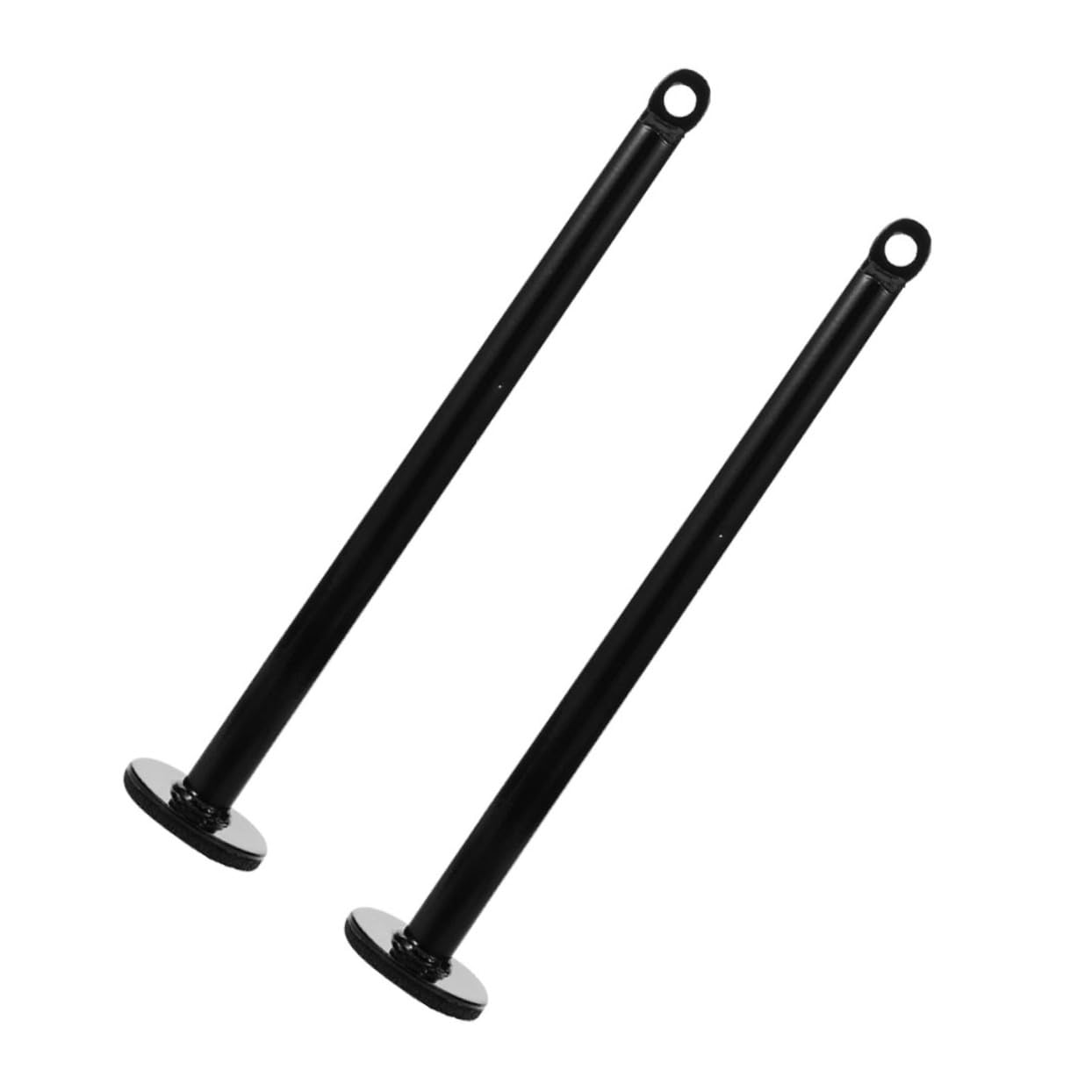 balacoo 2pcs Barbell Slice Weight Rod Storage Rack Weight Lifting Equipment Accessory for Fitness Supplies