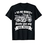 Hombre Divertido Motero Biker Regalos Motoristas Sueño Con Motos Camiseta