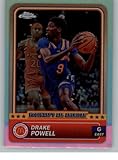 2024 Topps Chrome McDonald's All American Refractor #31 Drake Powell East Action Shots Basketball Card in Raw (NM or Better) Condition