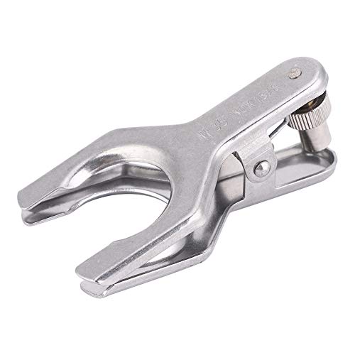 Xyntor - Pince de laboratoire en acier inoxydable |Pince à pince pour boule de verre et outils de laboratoire |Pince non corrosive pour hôpitaux/cliniques/salons de beauté |5 dimensions (35#)
