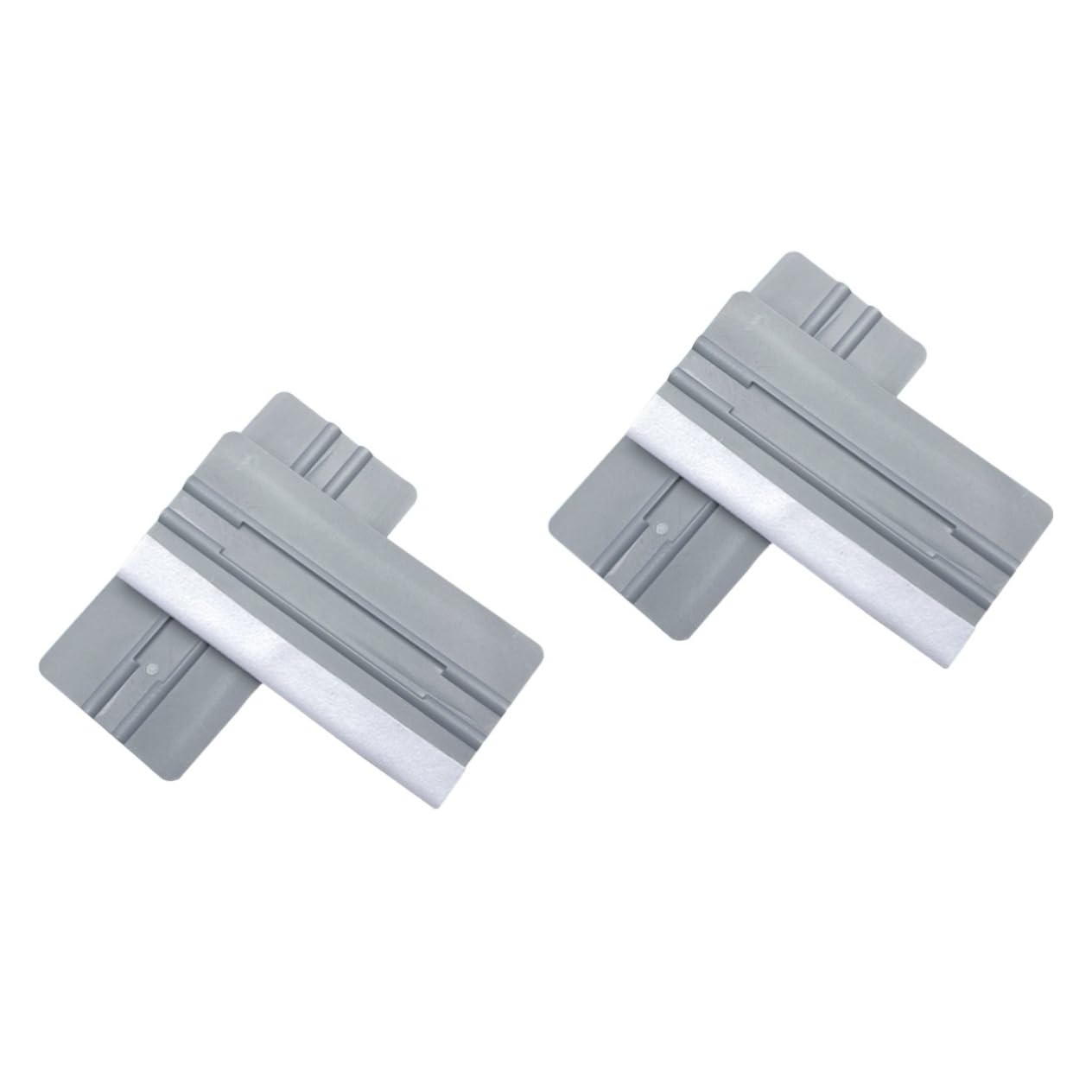 POPETPOP 4 Pcs Squeegee for Car Windows (Felt Edgeless) Auto Squeegee Tool Application