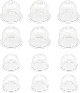 12PCS Primer Bulb Carburetor Primer Bulb Pump,Primer Bulb Replacement for Homelite Echo Stihl Robi Zama Primer Pouland Chainsaw