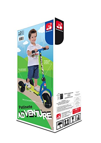 Patinete Adventure Clássico Bandeirante Azul