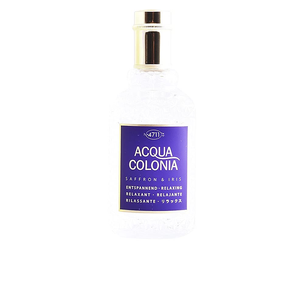 4711 Acqua Colonia Safron & Iris Eau De Cologne 50ml