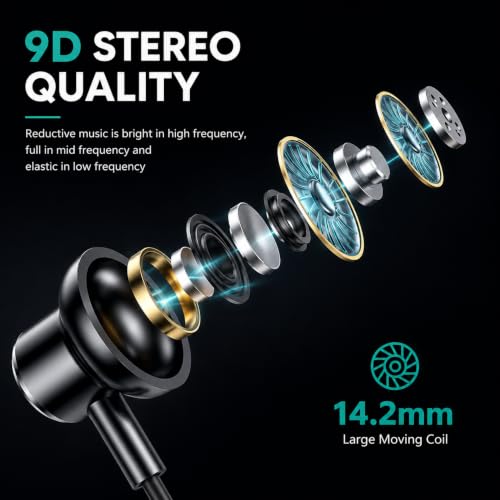 Image of iFAST IF-305 Bluetooth 6.0 Wireless Neckband Earphone with Mic | Up to 100 Hours Music Playtime | 14.2 mm Driver | TF Card Slot | Dual Device Connection | Black