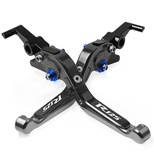 Levier Poignée De Leviers d'embrayage De Frein Réglables CNC Moto pour Yamaha YB R125 2005-2014 (Color : 1) Cover