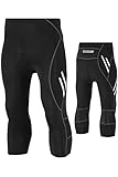 radlerhose 3/4 herren Leichte, Anti-Sweat, Breathable Kompressionshose : Keiner von ihnen hat das 