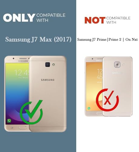 Image of Jkobi Back Case Cover for Samsung Galaxy J7 Max (Silicone Clear Shockproof Case with Camera Protection | Soft and Flexible | Transparent)
