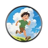 Accesorio de pin digital, decoración de pantalla táctil de alta definición, pin de con visualización digital, coleccionable de música de fútbol de anime, de fiesta de concierto para ni