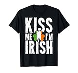 Saint Patricks Day Tshirt! The Irish flag in a shamrock makes it the perfect gift for the ones who feel lucky & plan to drink a lot on St Patrick's Day Party!