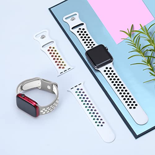 DigiHero Sport Straps Compatible with Apple Watch Straps 44mm 46mm 42mm 40mm 45mm 41mm 38mm 49mm Women Men - Image 4