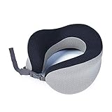2. Nuestras almohadas de cuello en forma de U están formadas por un suave 100% algodón y un paño magnético súper suave transpirable con millones de pequeñas cuentas premium para la máxima comodidad.La carcasa de algodón extraíble tiene una cremallera para que pueda quitarla y limpiarla para mantener su almohada de cuello fresco y estéril, listo para usar cuando lo necesite.