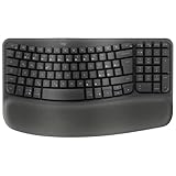 Logitech 920-012307 Facteur de forme du clavier : pleine taille (100 %). Style de clavier : incurvé. Technologie de connectivité: Sans fil, Interface de l'appareil: RF Wireless + Bluetooth, Commutateur clavier: Membrane Key Swi