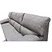 Mueble Sofa ChaiseLongue, Subida Domicilio, Cuatro plazas, Color Gris, cheslong Anti Manchas...