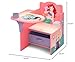 Delta Children Chair Desk with Storage Bin, Disney Princess