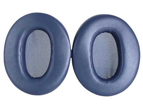 WH-XB910N Earpads para auriculares Sony WH XB910N Extra Bass - Azul | Almohadillas de cuero de proteína con espuma viscoelástica, repuesto para auriculares con cancelación de ruido miniatura 1