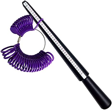 Set Piegatore Per Anelli Fai Da Te – Kit Per Creazione Gioielli Con Stampi In Nylon, Martello Di Gomma, Mandrino E Misuratore, Per Metalli Teneri