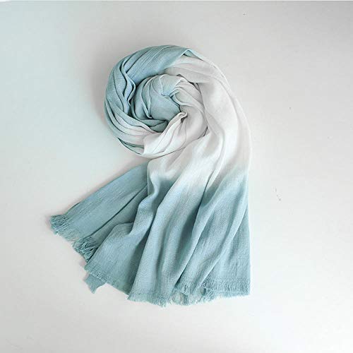 B/H Bufanda Estolas,Bufanda Fular Modernas,Bufanda de algodón con Efecto Tie-Dye Bufanda de...