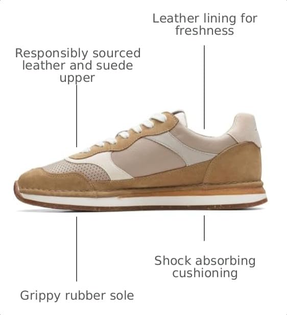 Image of Clarks Mens Craftrun Tor